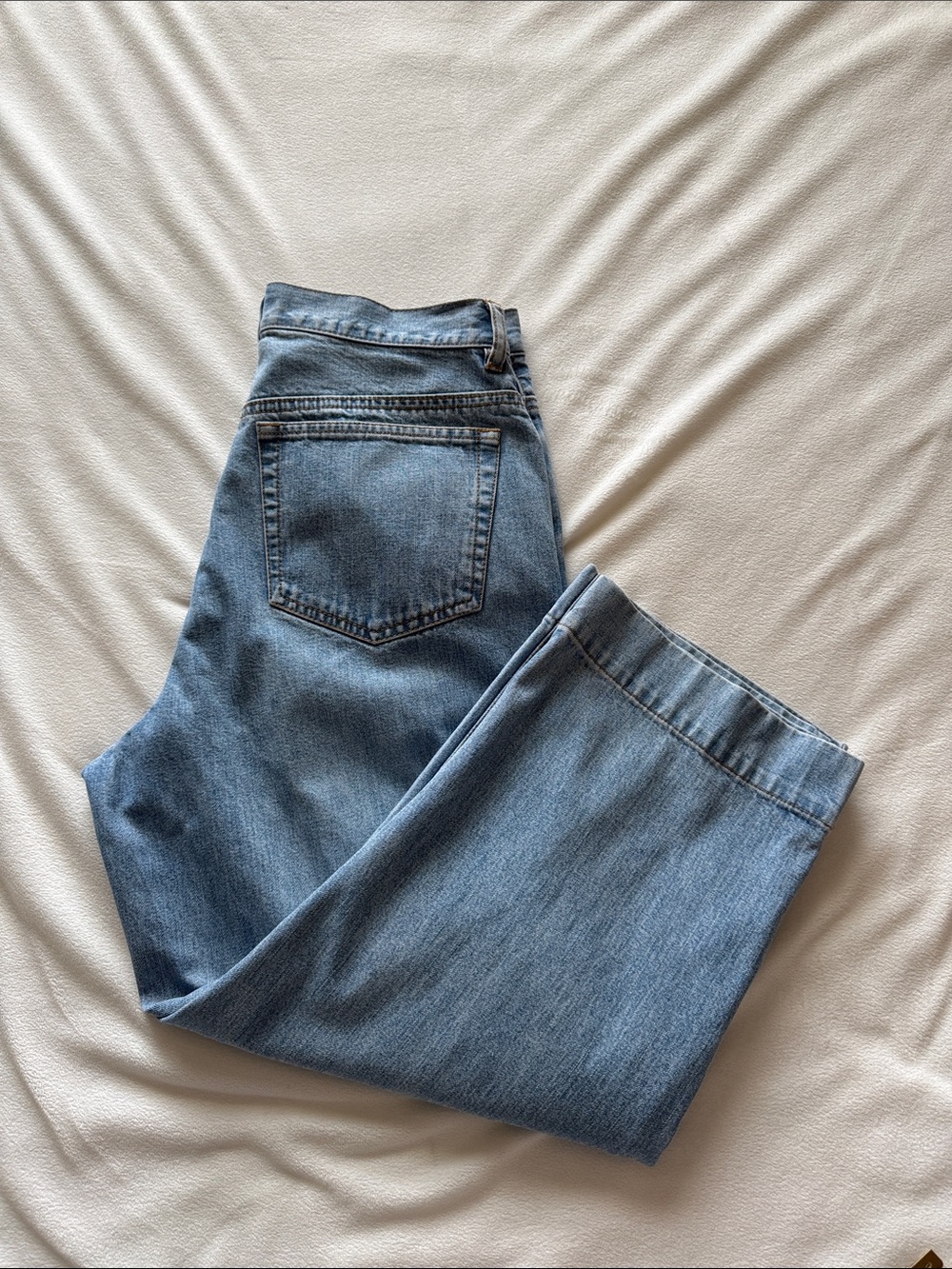 Eddie Bauer Light Blue Denim Capris